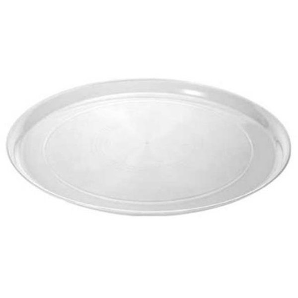 Fineline Settings Fineline Settings 7221-CL Clear Supreme 22" Round Tray 7221-CL